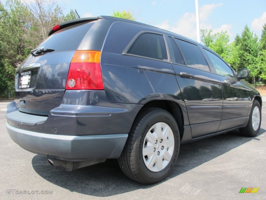 2008 Pacifica LX - Modern Blue Pearlcoat / Pastel Slate Gray photo #3