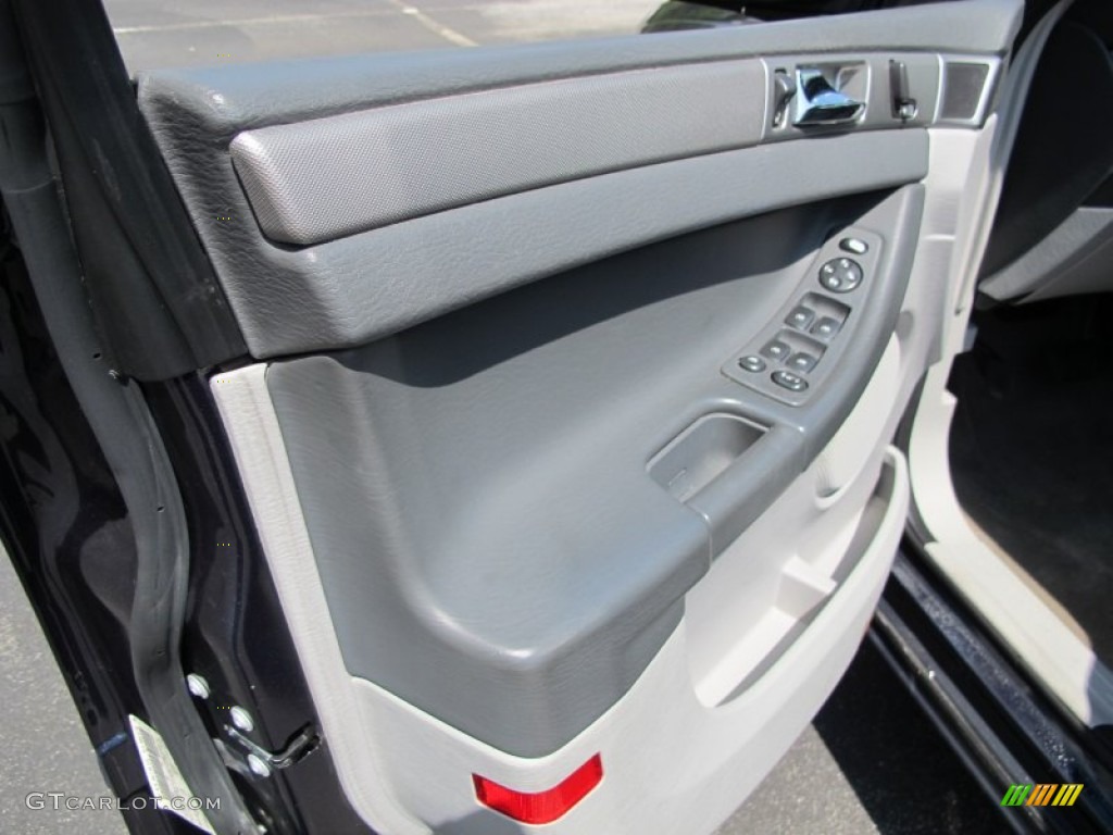 2008 Pacifica LX - Modern Blue Pearlcoat / Pastel Slate Gray photo #7