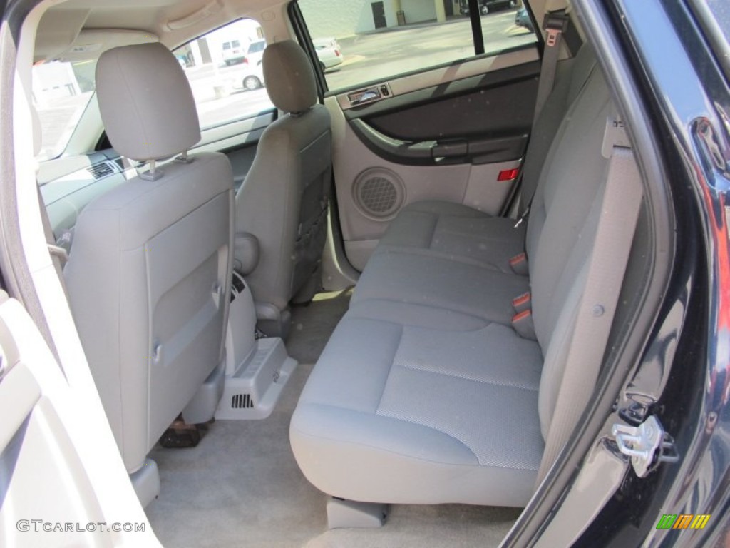 2008 Pacifica LX - Modern Blue Pearlcoat / Pastel Slate Gray photo #8