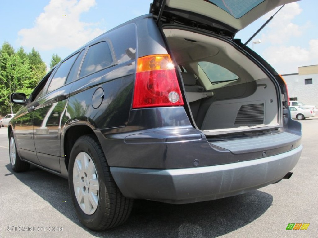 2008 Pacifica LX - Modern Blue Pearlcoat / Pastel Slate Gray photo #9
