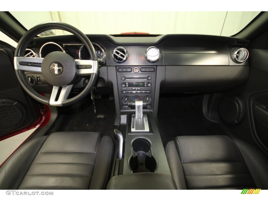 2007 Mustang GT Premium Coupe - Redfire Metallic / Dark Charcoal photo #4