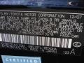  2008 GS 450h Hybrid Black Opal Mica Color Code 214