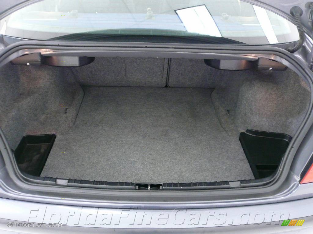 2002 3 Series 325i Sedan - Steel Grey Metallic / Black photo #11