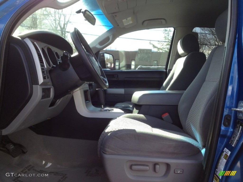 2008 Tundra SR5 TRD Double Cab 4x4 - Blue Streak Metallic / Graphite Gray photo #18