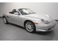 Arctic Silver Metallic 2003 Porsche Boxster Standard Boxster Model Exterior