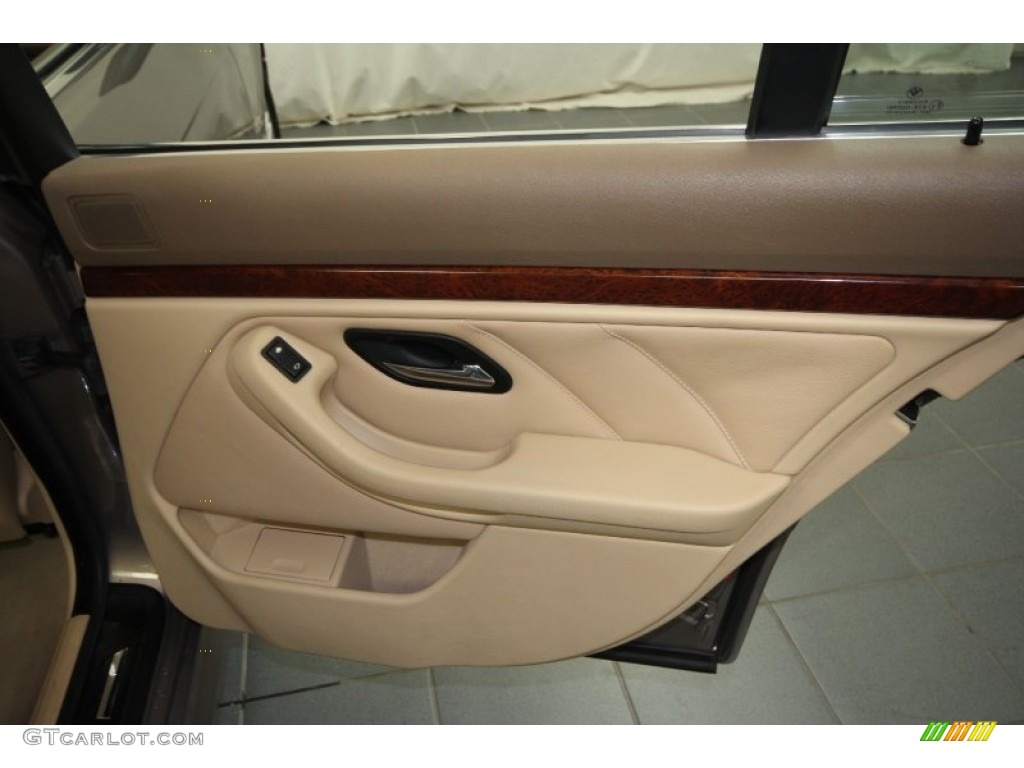 2002 5 Series 530i Sedan - Kalahari Beige Metallic / Sand photo #33