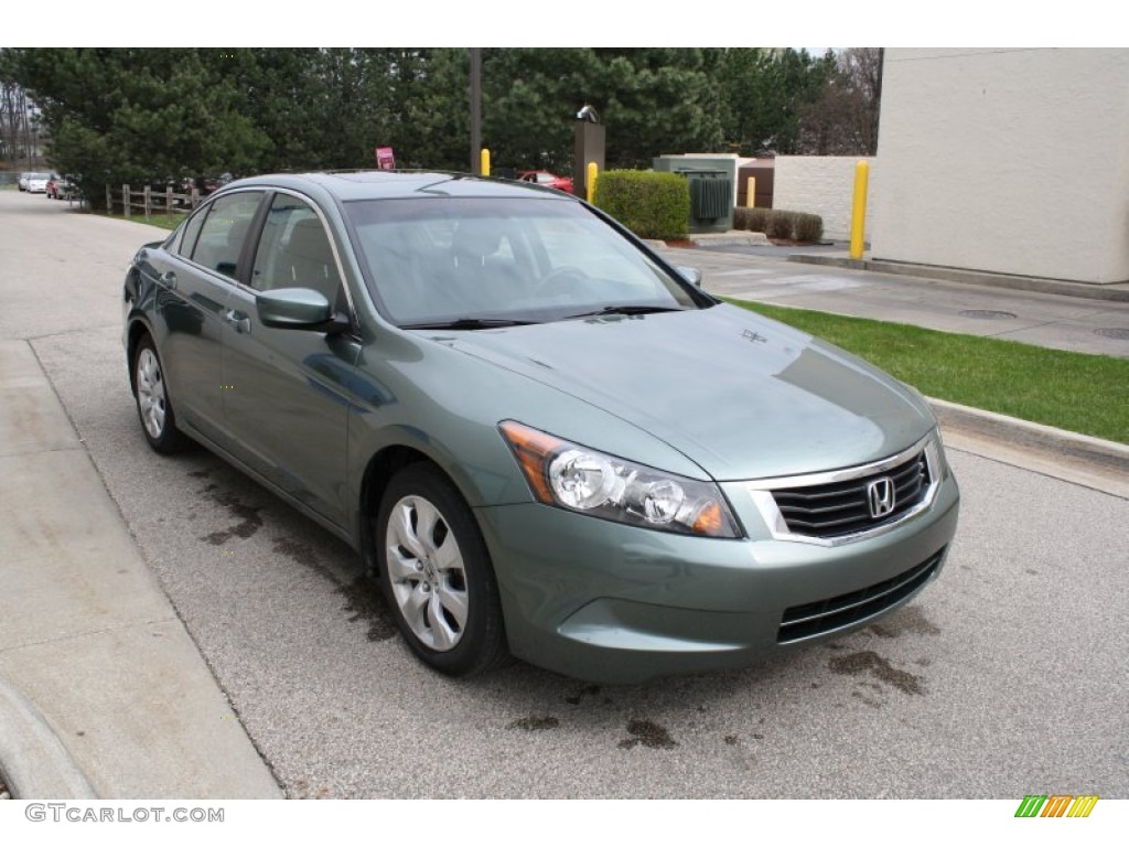 2009 Accord EX Sedan - Mystic Green Metallic / Gray photo #1