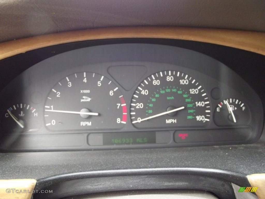 2001 Jaguar S-Type 4.0 Gauges Photo #63280378