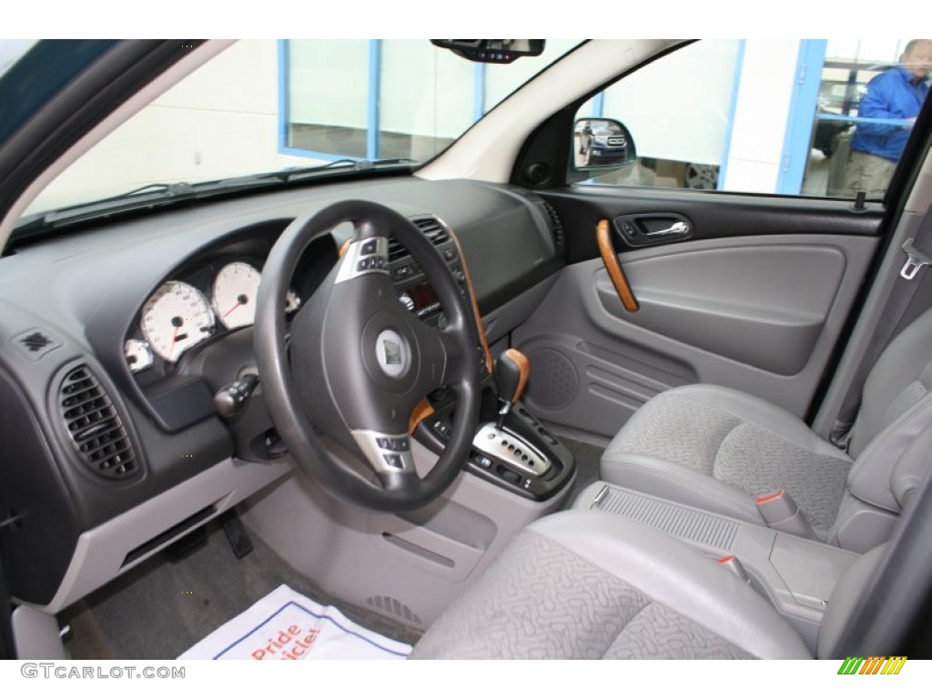 Gray Interior 2007 Saturn VUE V6 Photo #63280399