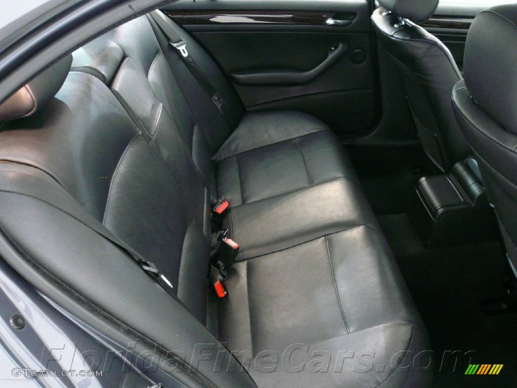 2002 3 Series 325i Sedan - Steel Grey Metallic / Black photo #19