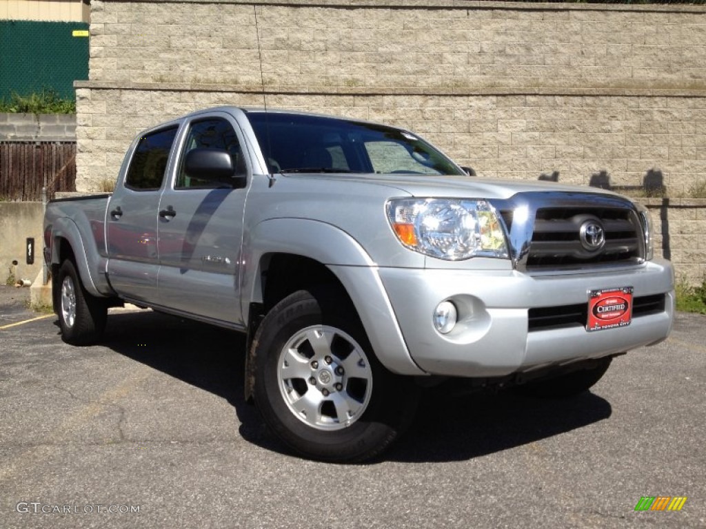 2009 Tacoma V6 SR5 Double Cab 4x4 - Silver Streak Mica / Graphite Gray photo #1