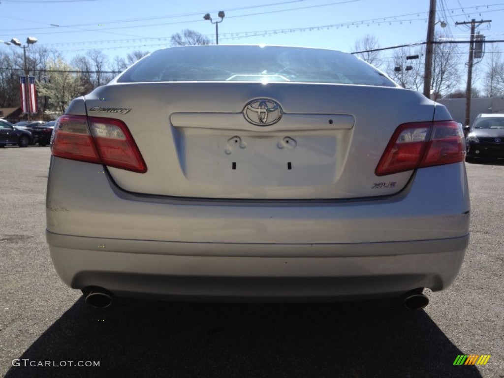 2008 Camry XLE V6 - Classic Silver Metallic / Ash photo #9