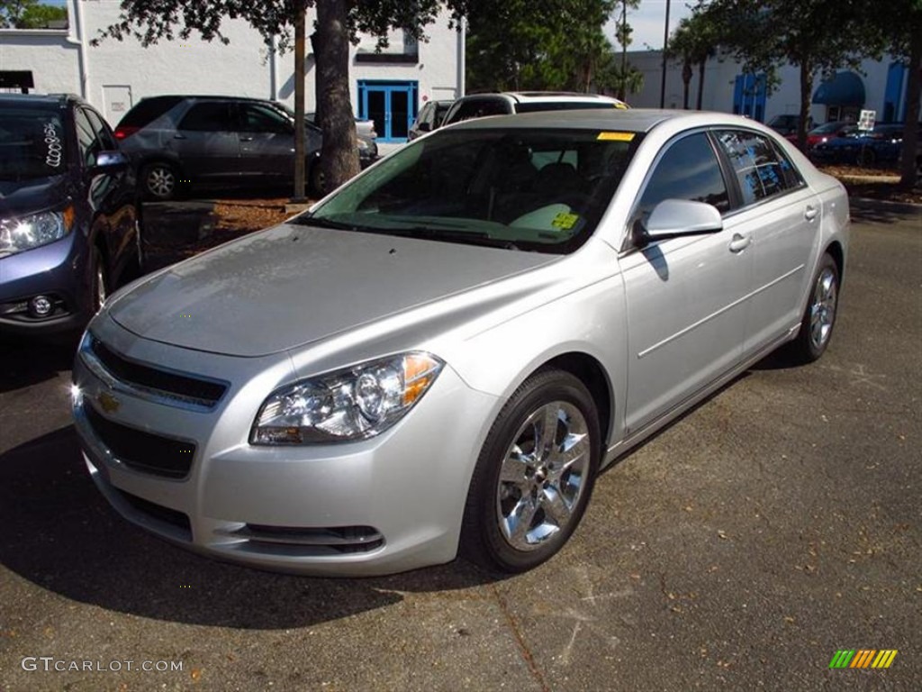 Silver Ice Metallic 2010 Chevrolet Malibu LT Sedan Exterior Photo #63281851