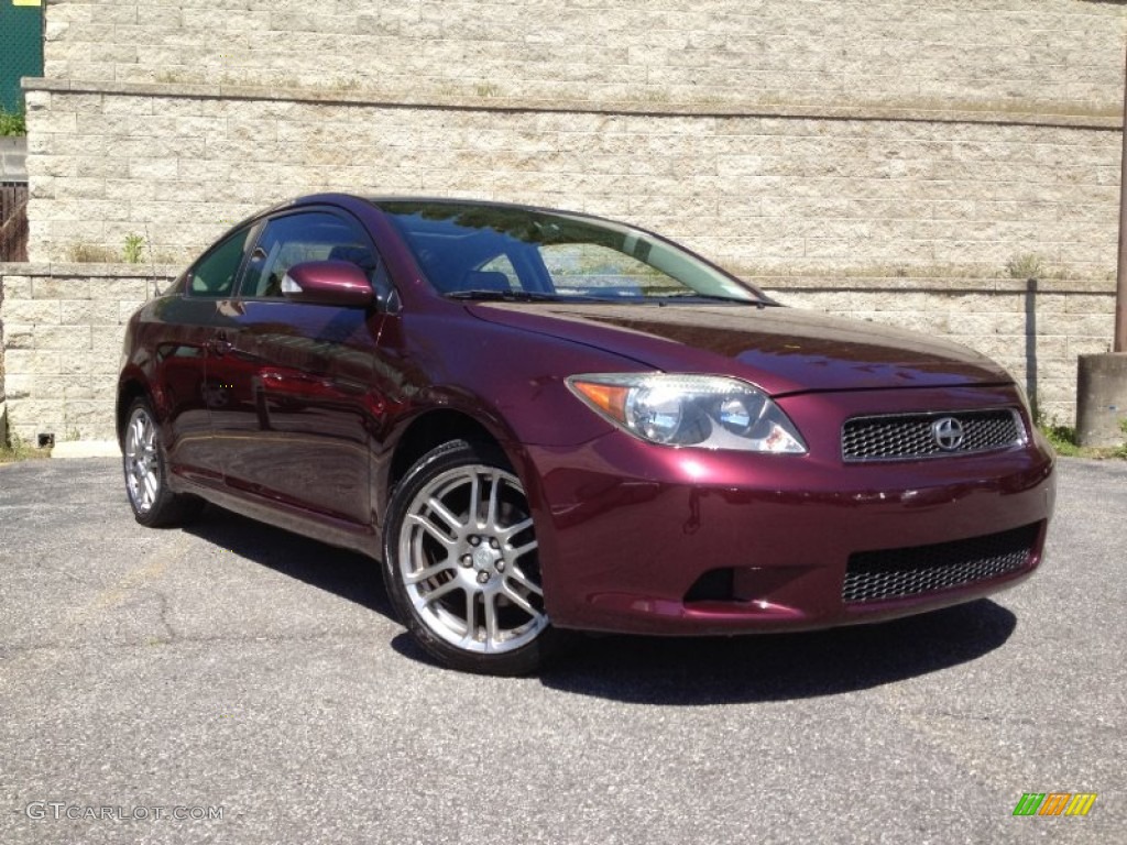 Black Cherry Pearl 2005 Scion tC Standard tC Model Exterior Photo #63281881