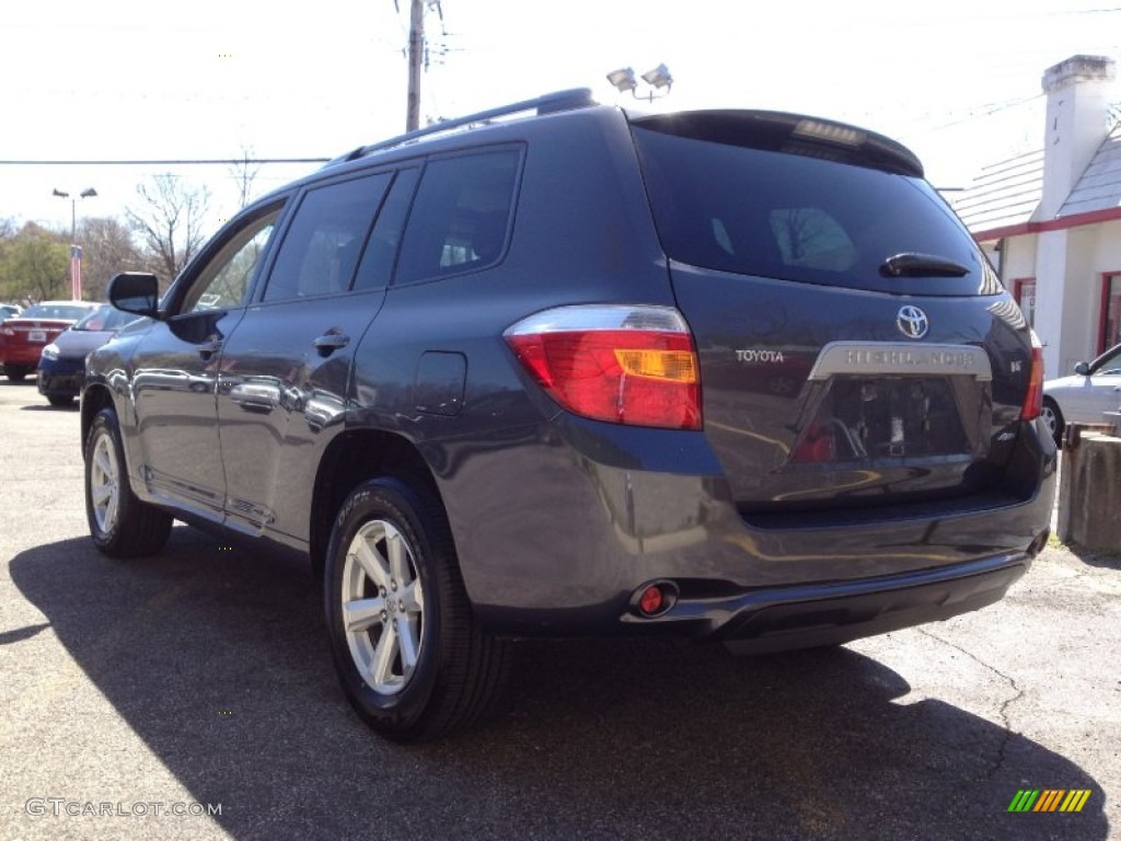 2009 Highlander V6 4WD - Magnetic Gray Metallic / Ash photo #9