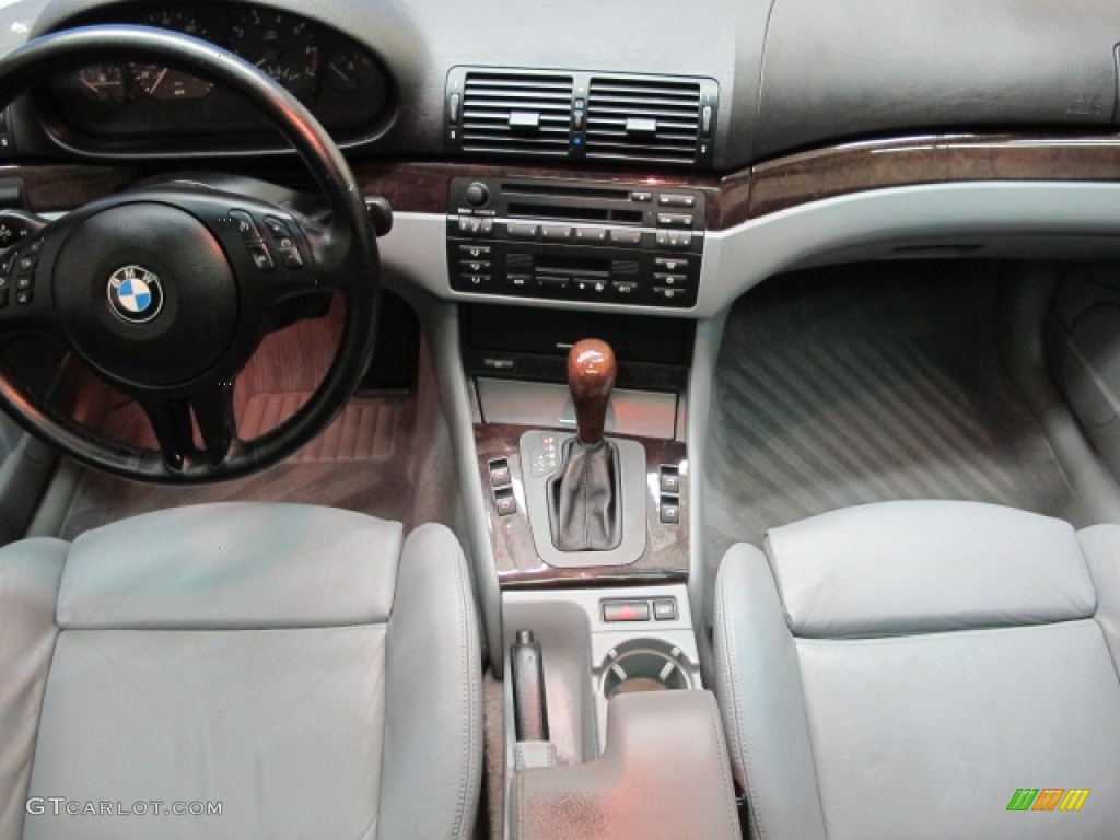 2001 3 Series 325i Coupe - Titanium Silver Metallic / Grey photo #23