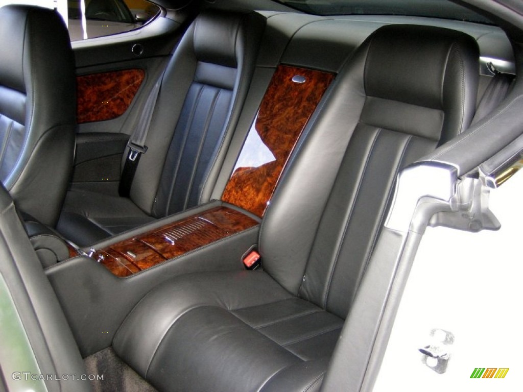 2004 Bentley Continental GT Standard Continental GT Model Rear Seat Photo #63282343
