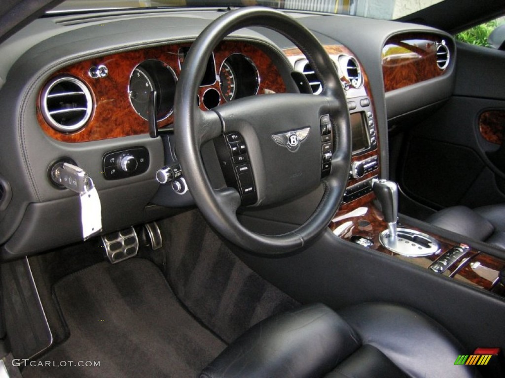 2004 Bentley Continental GT Standard Continental GT Model Beluga Steering Wheel Photo #63282403
