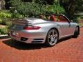 2008 GT Silver Metallic Porsche 911 Turbo Cabriolet  photo #4