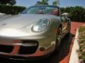 2008 GT Silver Metallic Porsche 911 Turbo Cabriolet  photo #10