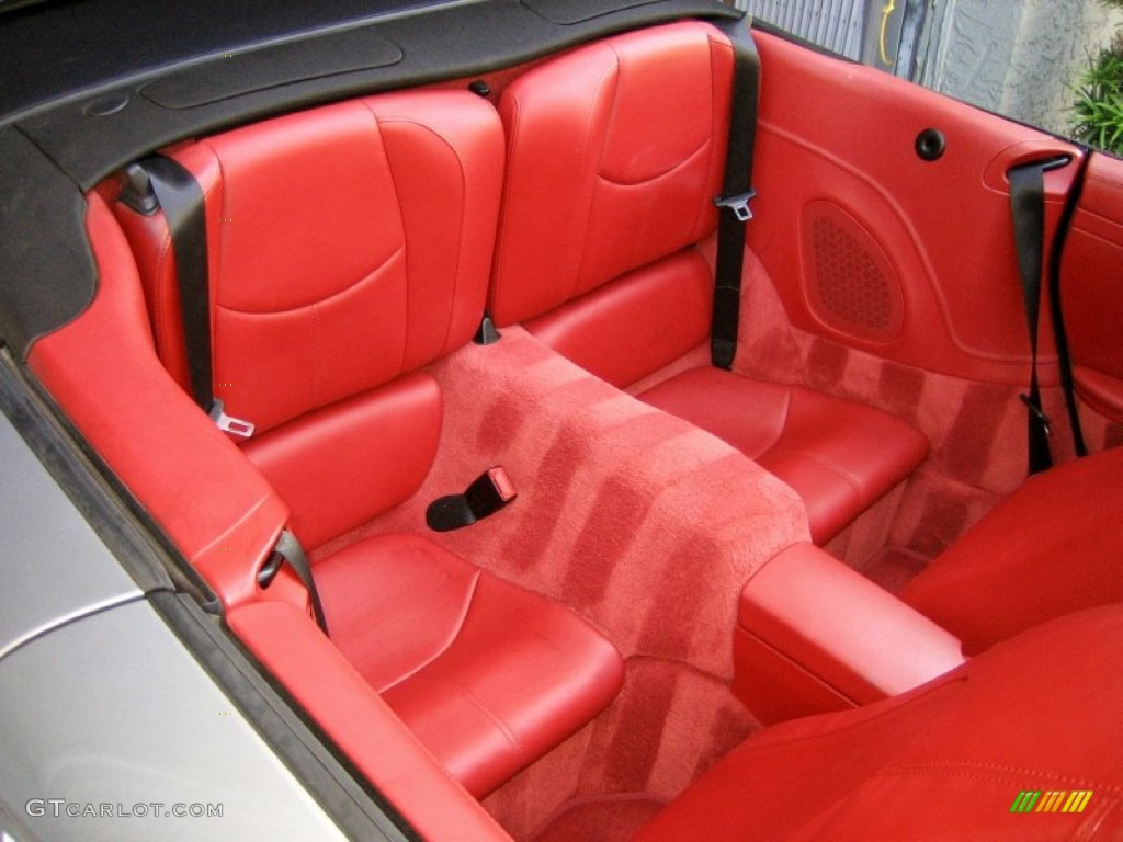 Carrera Red Interior 2008 Porsche 911 Turbo Cabriolet Photo #63282814