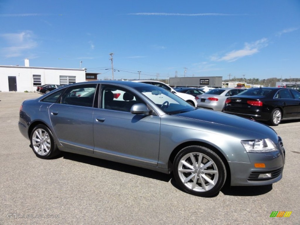 Condor Grey Metallic 2009 Audi A6 3.0T quattro Sedan Exterior Photo #63283261