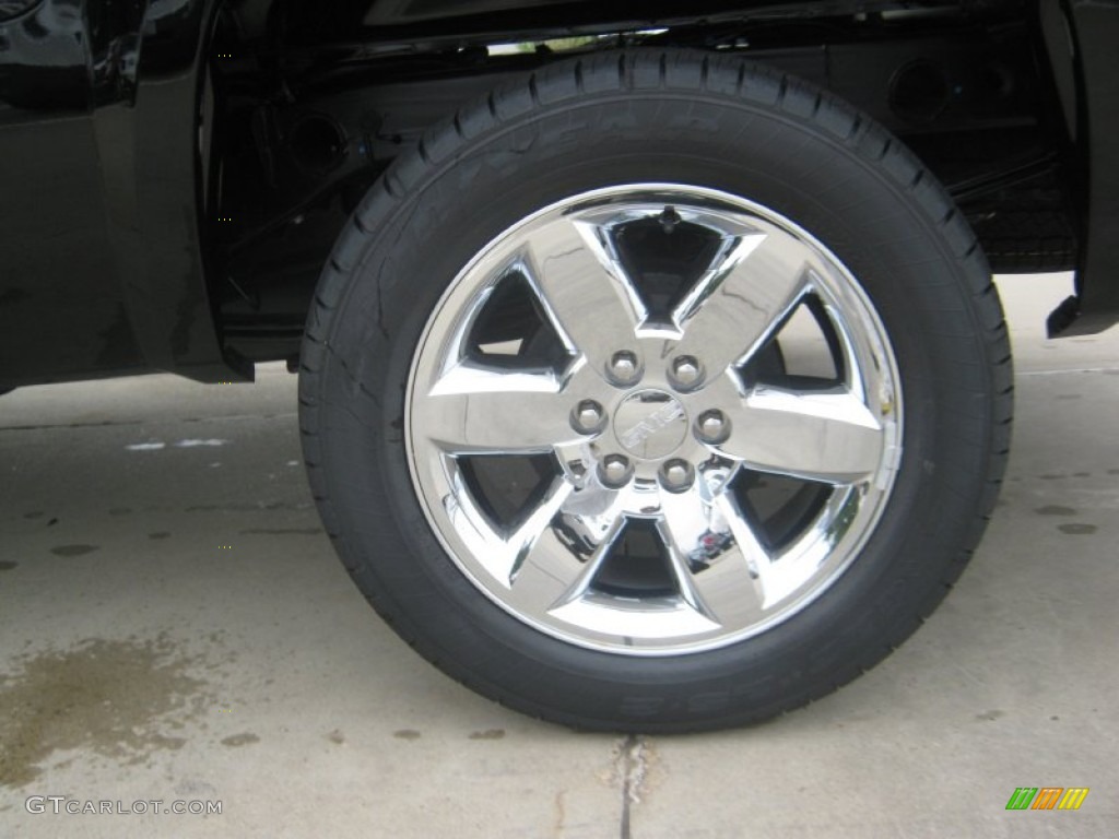 2012 Sierra 1500 SLE Crew Cab - Onyx Black / Ebony photo #19