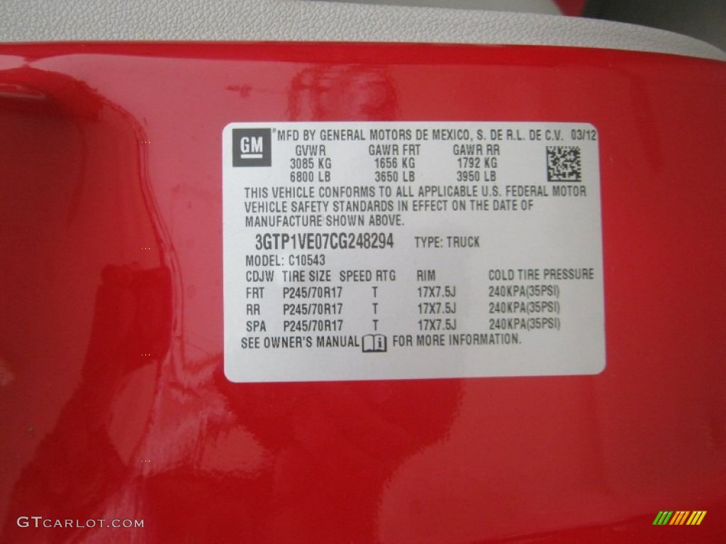 2012 Sierra 1500 SLE Crew Cab - Fire Red / Dark Titanium/Light Titanium photo #25