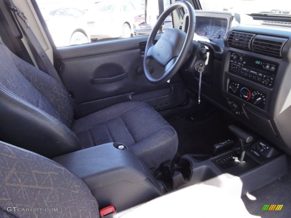 2002 Wrangler Sport 4x4 - Black / Agate Black photo #19