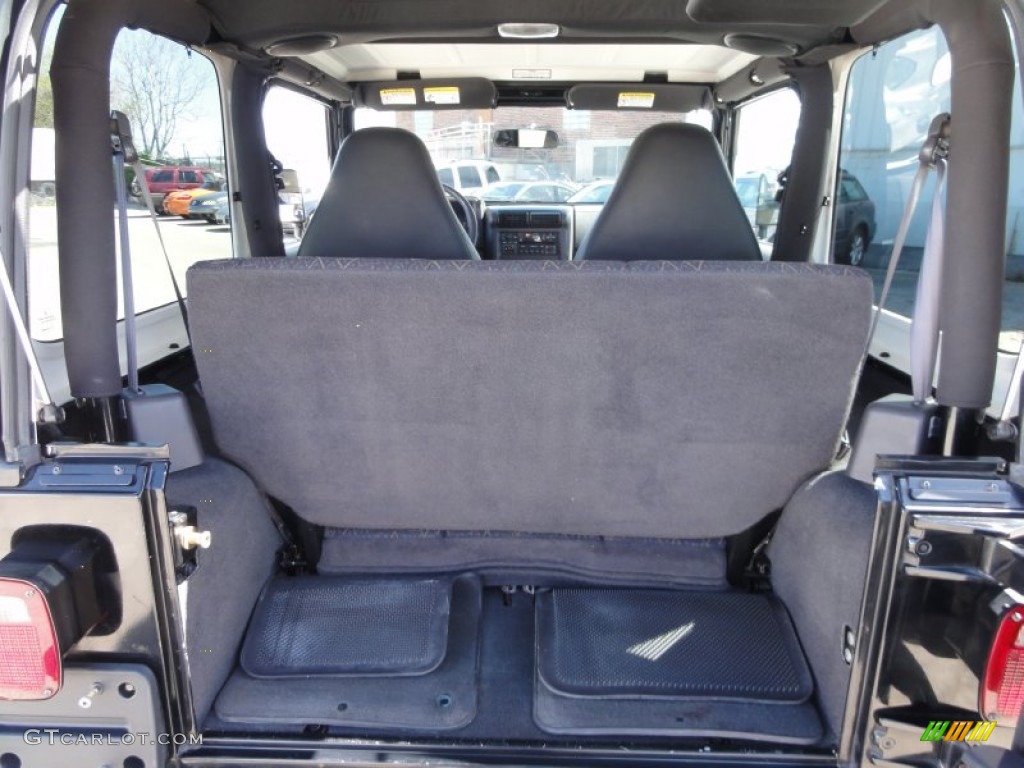 2002 Wrangler Sport 4x4 - Black / Agate Black photo #23