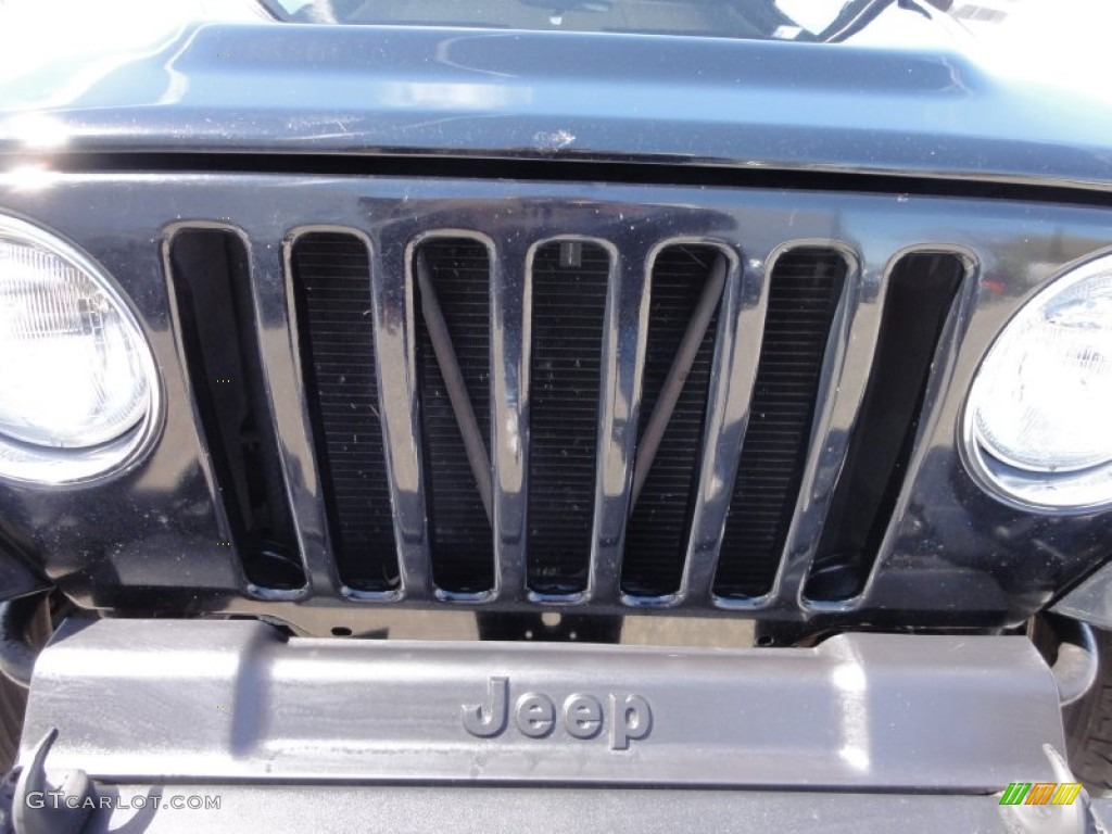 2002 Wrangler Sport 4x4 - Black / Agate Black photo #30