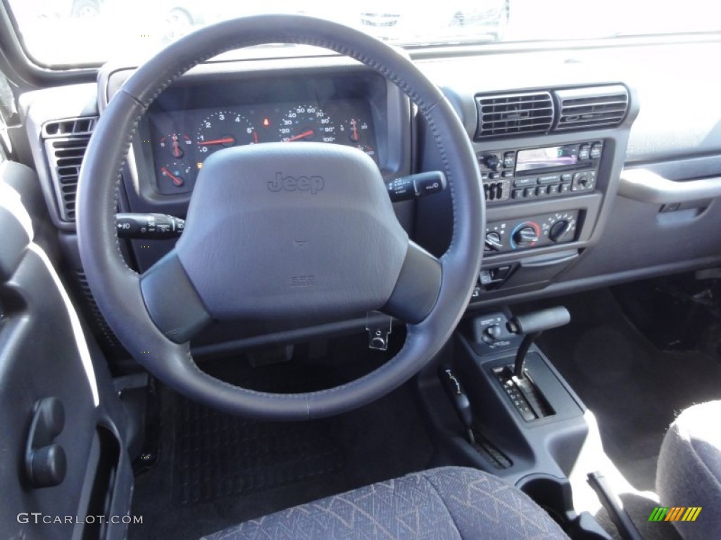 2002 Wrangler Sport 4x4 - Black / Agate Black photo #34