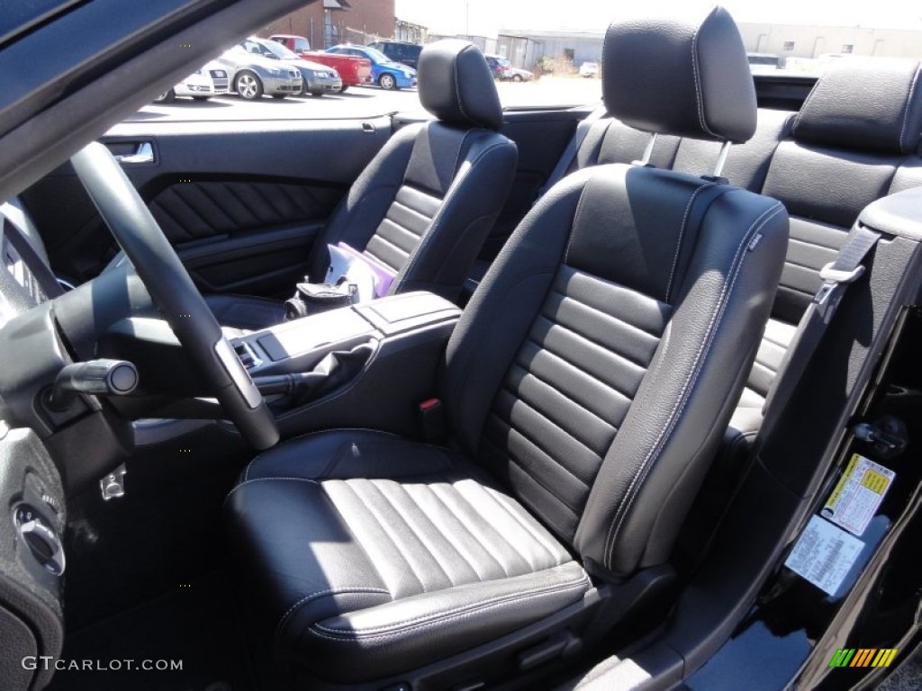 2011 Mustang GT Premium Convertible - Ebony Black / Charcoal Black photo #18