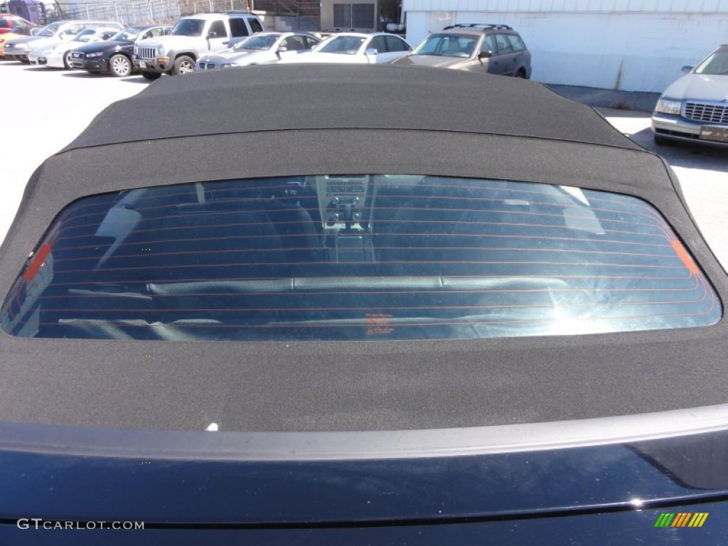2011 Mustang GT Premium Convertible - Ebony Black / Charcoal Black photo #47