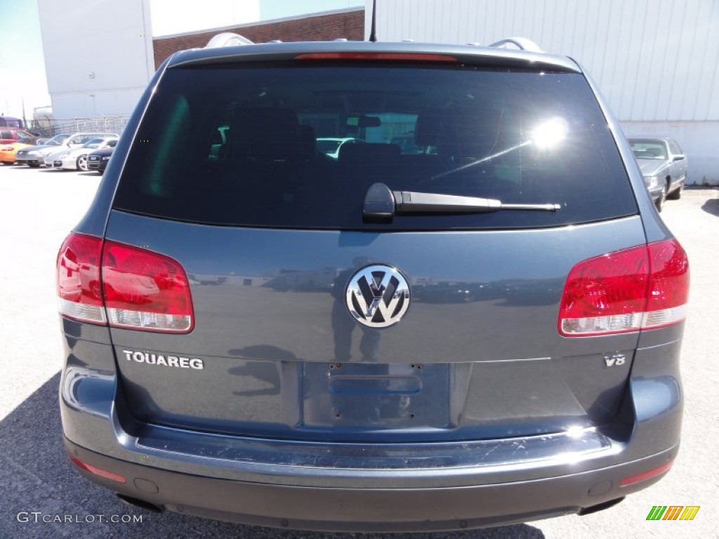 2007 Touareg V8 - Offroad Grey Metallic / Teak photo #10