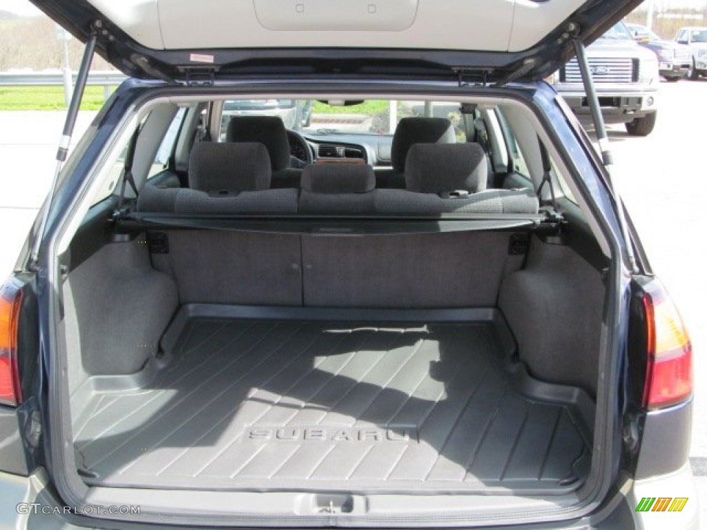 2003 Outback Wagon - Mystic Blue Pearl / Gray photo #22