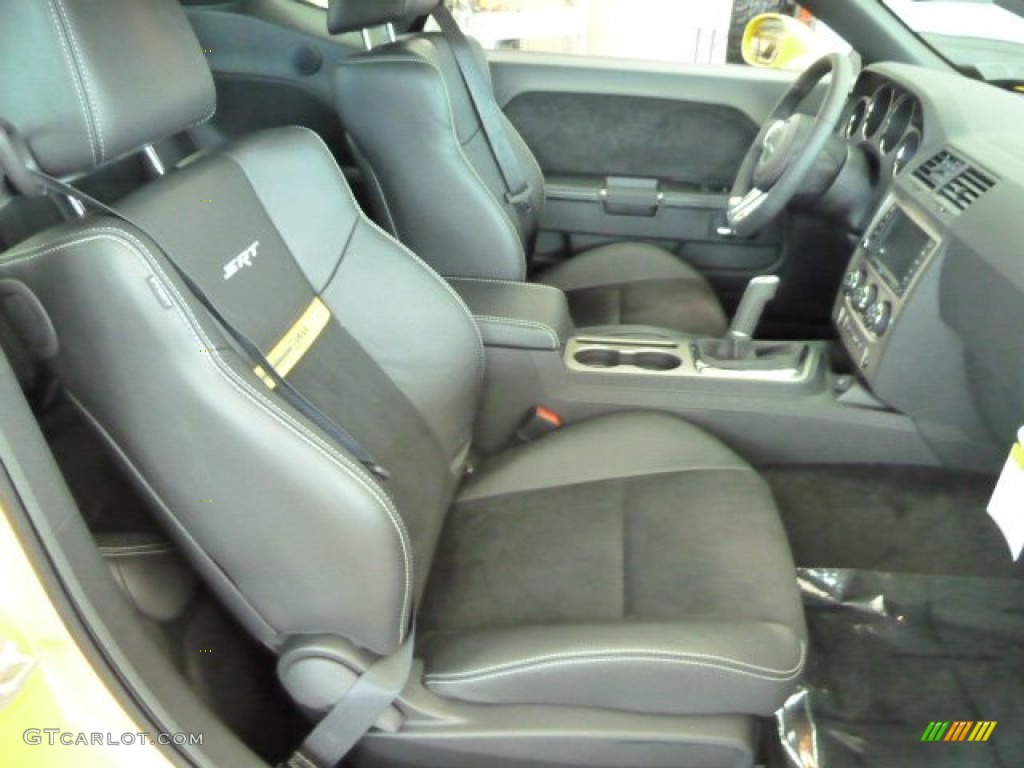 2012 Challenger SRT8 Yellow Jacket - Stinger Yellow / Dark Slate Gray photo #9