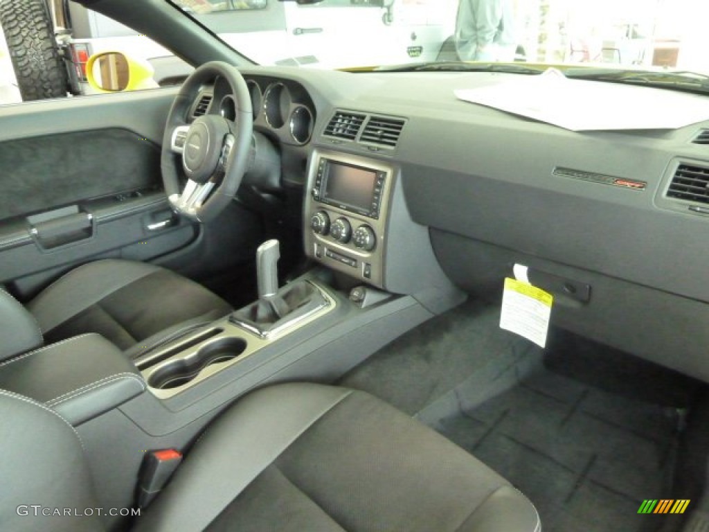 2012 Challenger SRT8 Yellow Jacket - Stinger Yellow / Dark Slate Gray photo #10