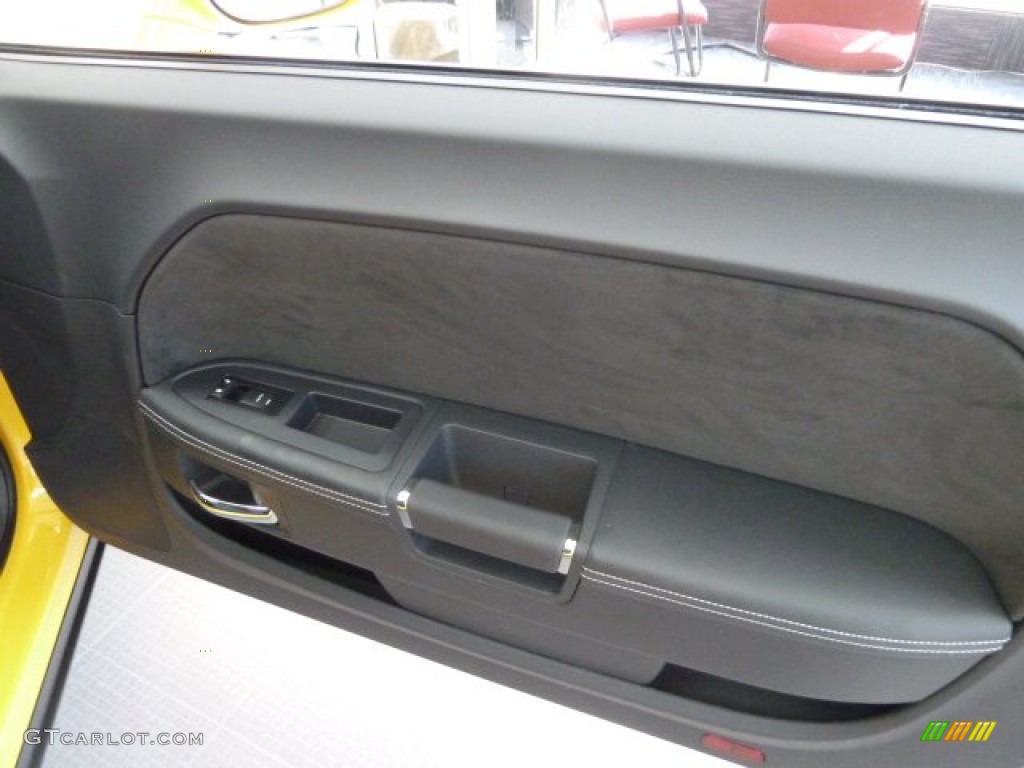 2012 Challenger SRT8 Yellow Jacket - Stinger Yellow / Dark Slate Gray photo #11