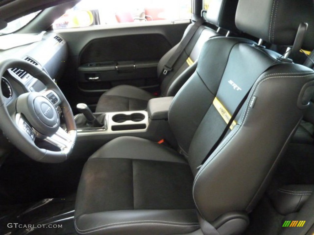 2012 Challenger SRT8 Yellow Jacket - Stinger Yellow / Dark Slate Gray photo #13