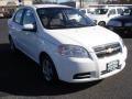 2010 Summit White Chevrolet Aveo LT Sedan  photo #3