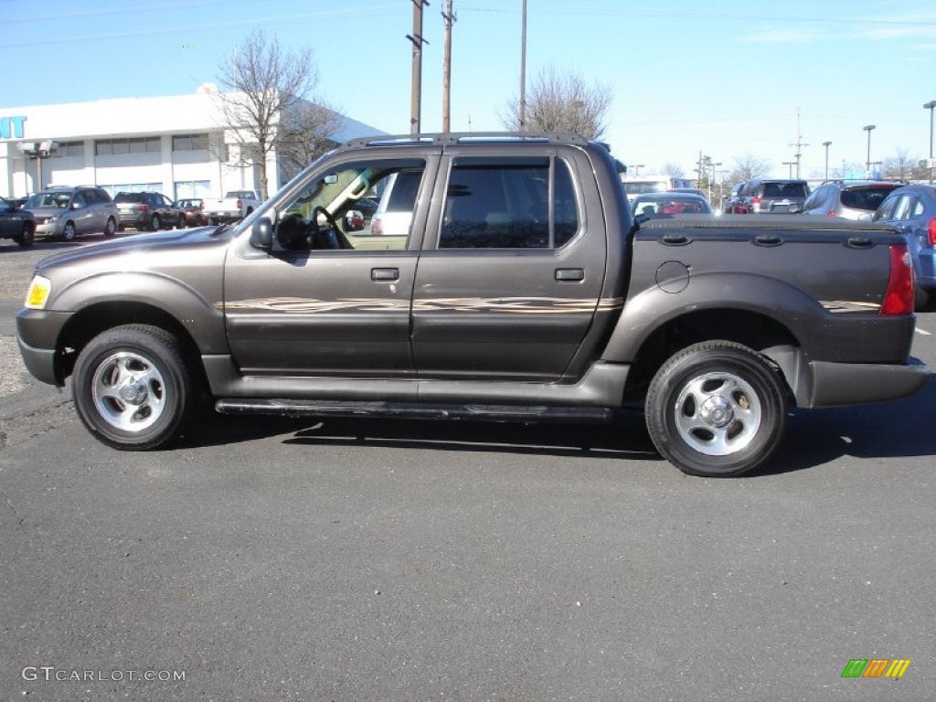 Dark Stone Metallic 2005 Ford Explorer Sport Trac XLS Exterior Photo #63290059