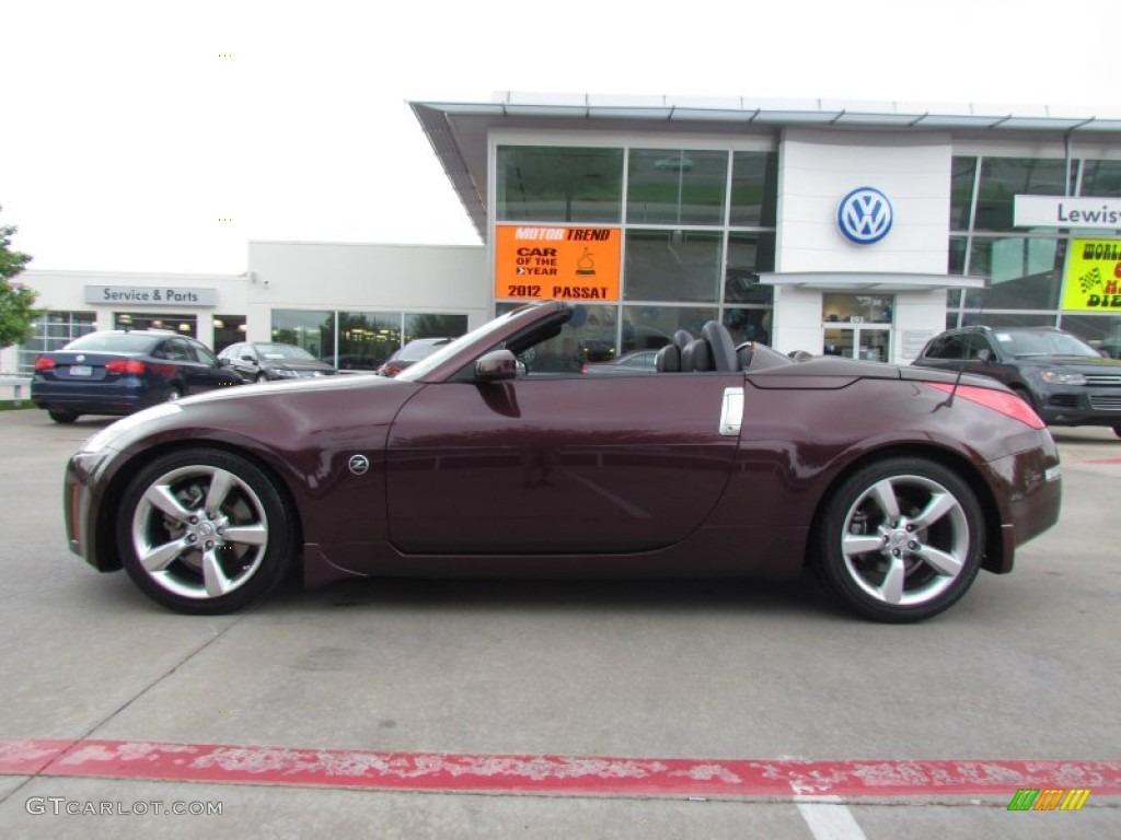 2006 350Z Touring Roadster - Interlagos Fire Metallic / Charcoal Leather photo #2