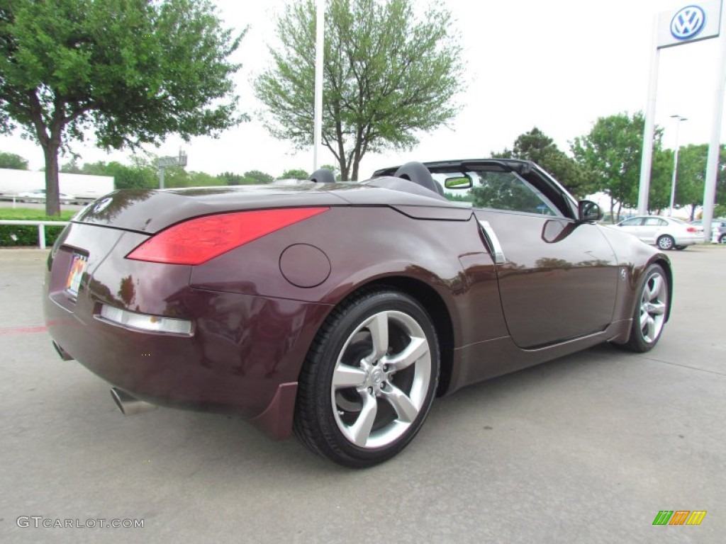 2006 350Z Touring Roadster - Interlagos Fire Metallic / Charcoal Leather photo #5