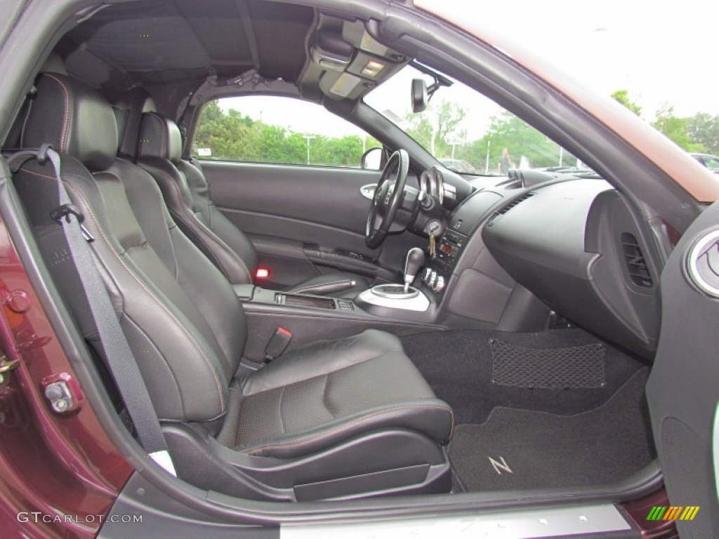 2006 350Z Touring Roadster - Interlagos Fire Metallic / Charcoal Leather photo #10