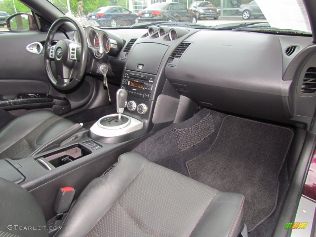 2006 350Z Touring Roadster - Interlagos Fire Metallic / Charcoal Leather photo #16