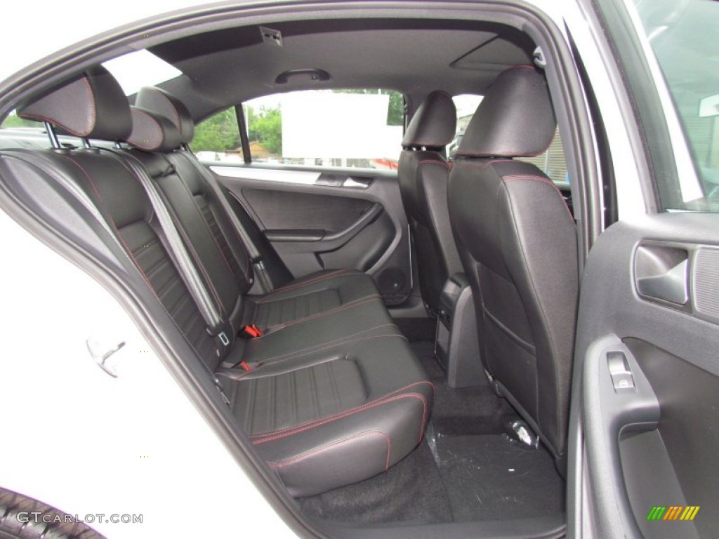 Titan Black Interior 2012 Volkswagen Jetta GLI Autobahn Photo #63291250