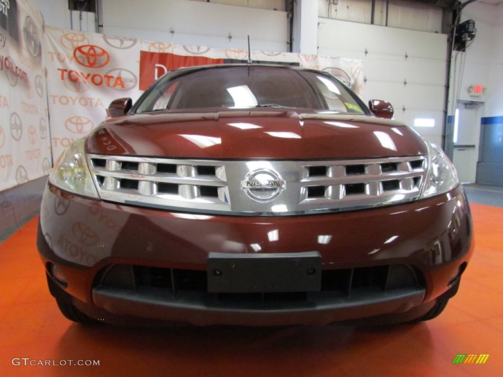 2005 Murano SL AWD - Merlot Metallic / Charcoal photo #2