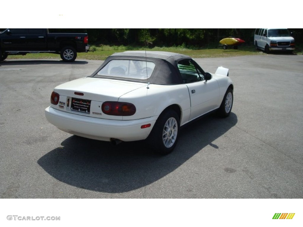 1996 MX-5 Miata Roadster - White / Black photo #3