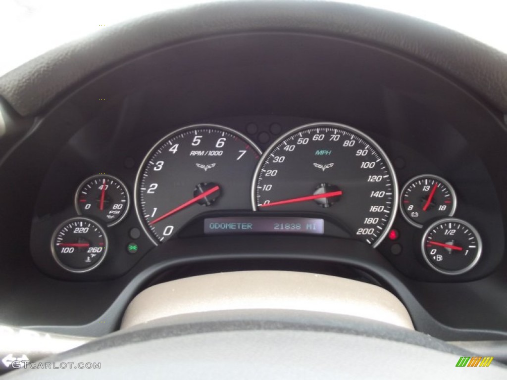 2010 Chevrolet Corvette Convertible Gauges Photo #63293107